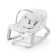 Balansoar, InGenuity, Keep Cozy, 3 in 1, Pana la 18 kg, Cu vibratii, Cu doua pozitii de inclinare, Cu jucarie detasabila, Pink
