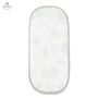 Insertie landou anti-transpiratie, MimiNu, Din plasa 3D, Materiale certificate Oeko Tex Standard 100, Mini Gray Stars - 4