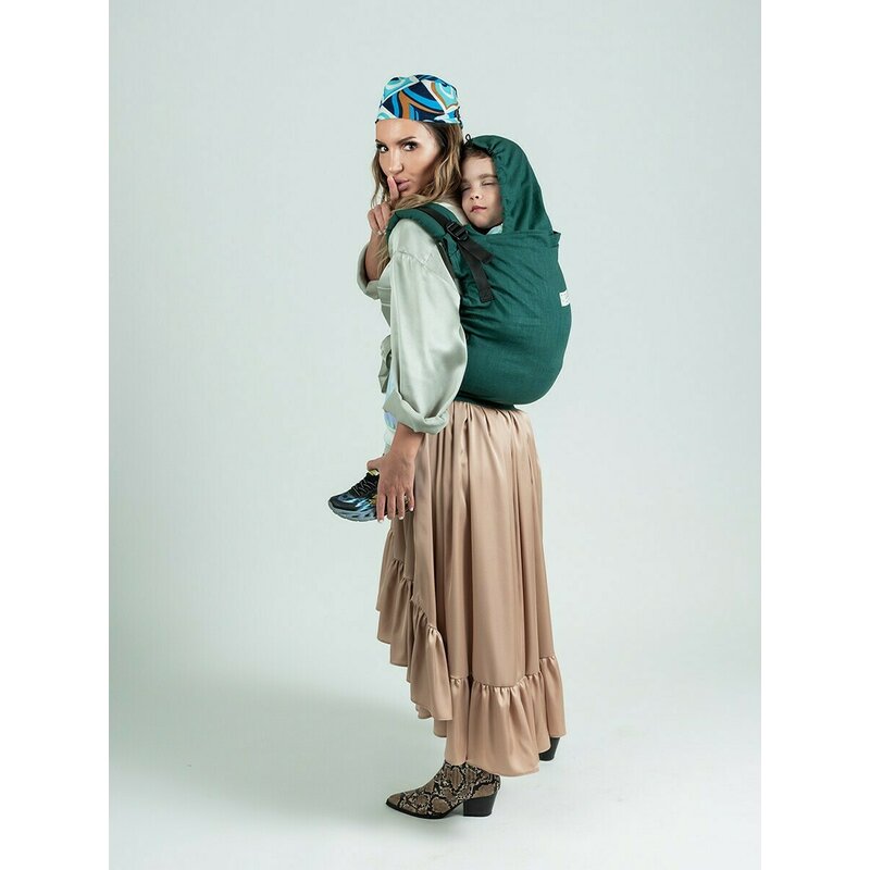 Isara - preschooler evergreen linen