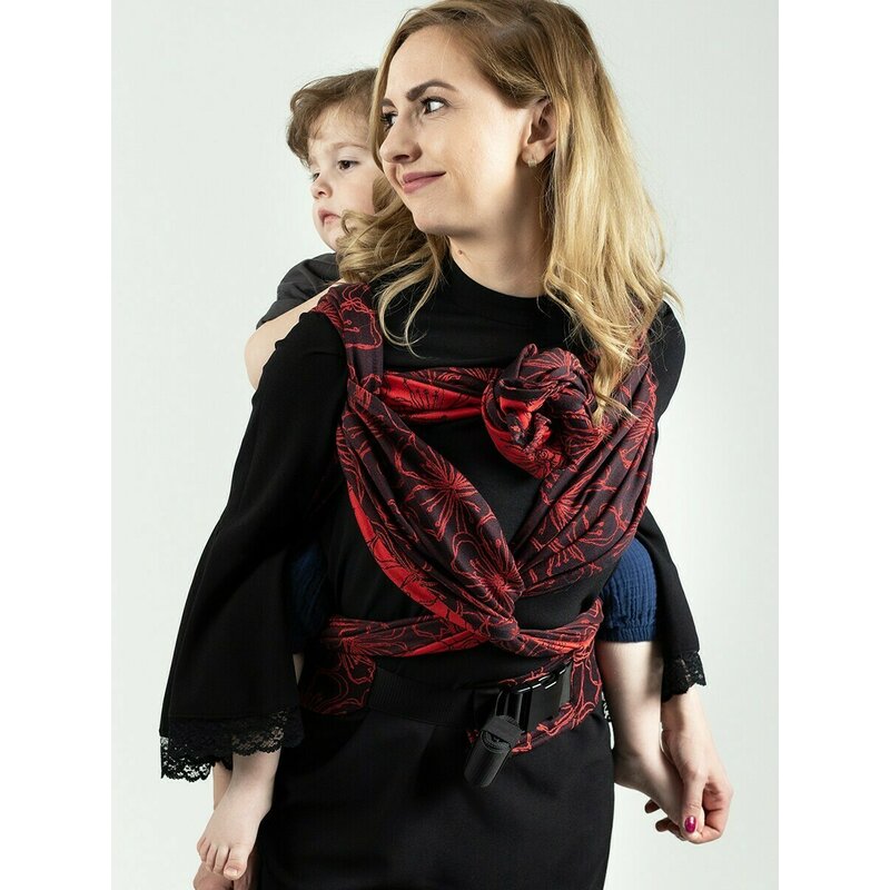 Isara - quicktie bloom in noir