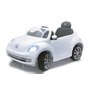 Masinuta electrica copii Volkswagen Beetle Alba Jamara 6V cu telecomanda control parinti 2.4 Ghz - 1