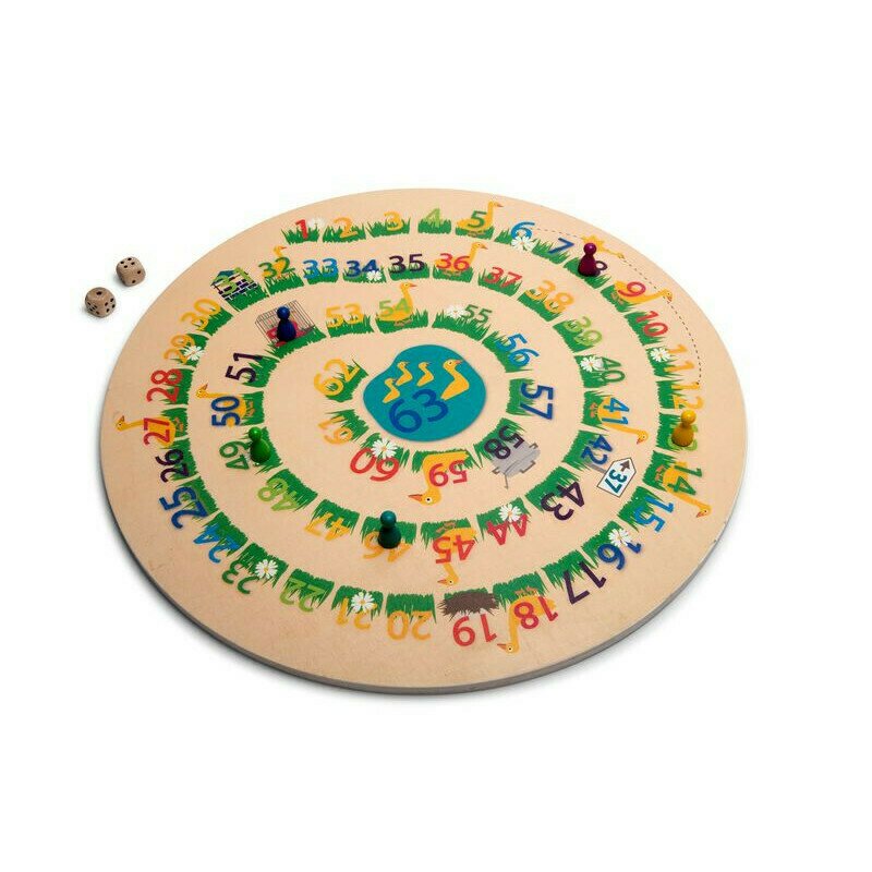 Bs toys - set de jocuri ludo (nu te supara frate!) , goose, tock