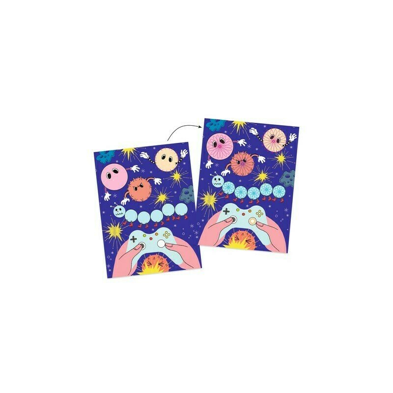 Djeco - set creativ teme pentru toata lumea , cu spirale