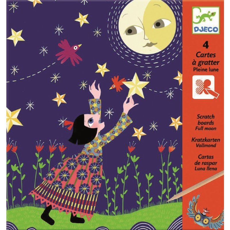 Djeco - joc creativ de razuit luna plina
