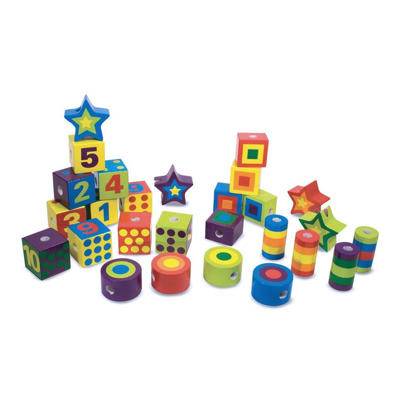 Melissa & doug - joc cu activitati insira margelele melissa and doug