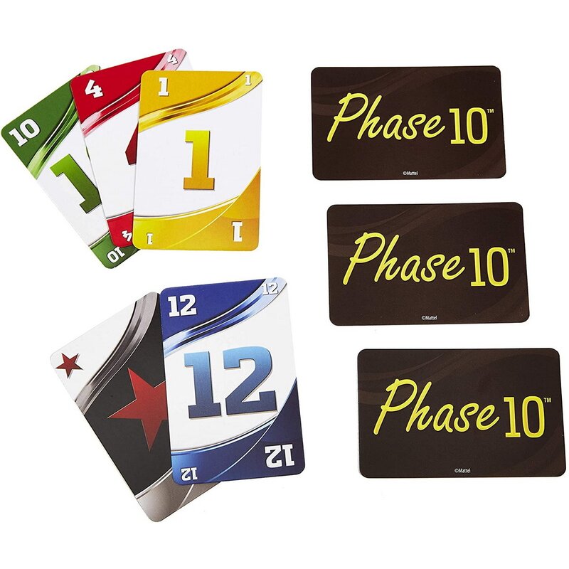 Mattel - joc de societate phase 10, cu carti
