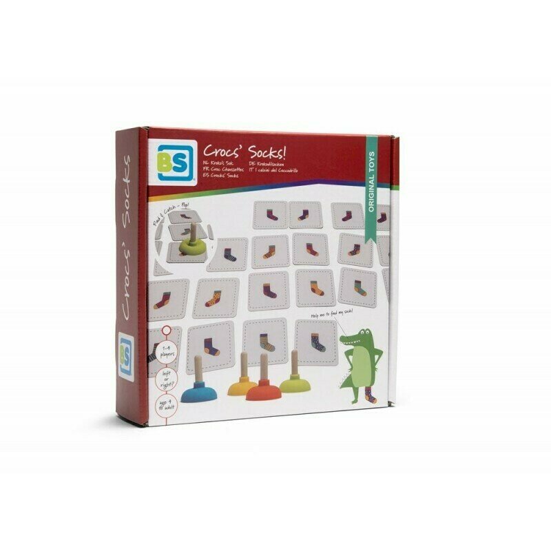 Bs toys - joc de societate sosetele crocodilului
