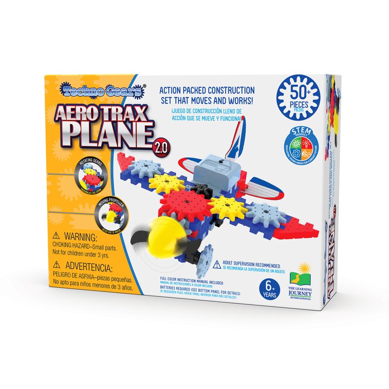 Joc de constructie – avion 50 piese