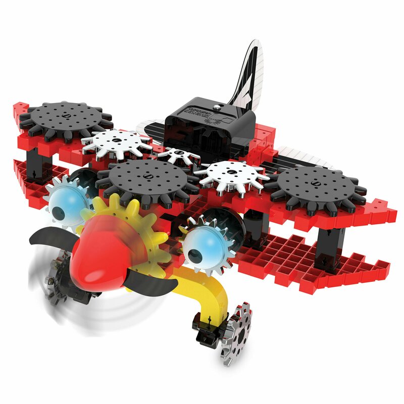 The learning journey - set de constructie elicopter biplan
