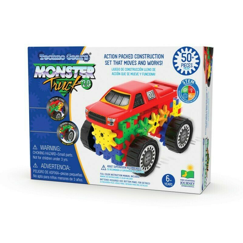 The learning journey - joc de constructie monster truck