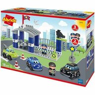 Ecoiffier - Joc de Construit Statia de Politie cu Drum Auto Abrick