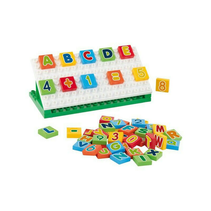 Hausmann (a-haberkorn) - joc de construit unico learn abc 33 piese hausmann