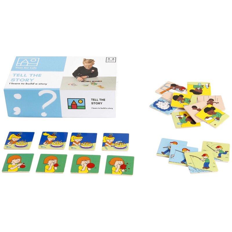 Toys For Life - Joc educativ Spune povestea Joc de serialitate