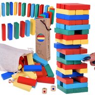 Joc de indemanare Jenga, Colorat