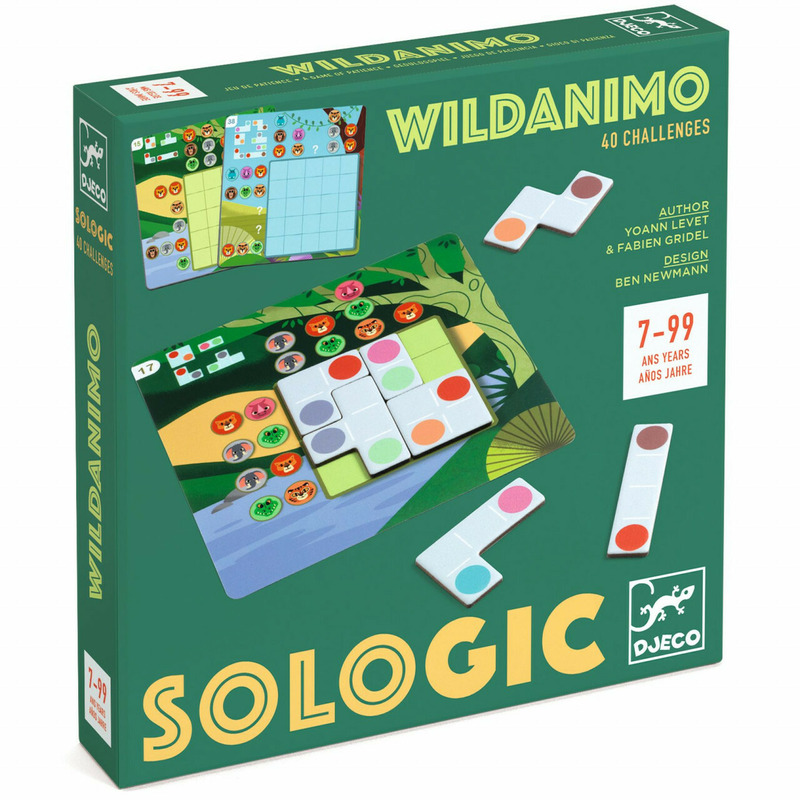 Joc de logica animale salbatice, djeco