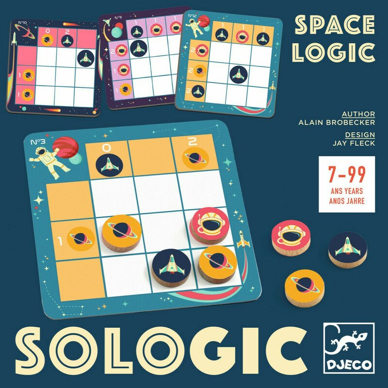 Djeco - joc de logica cu tematica spatiala,