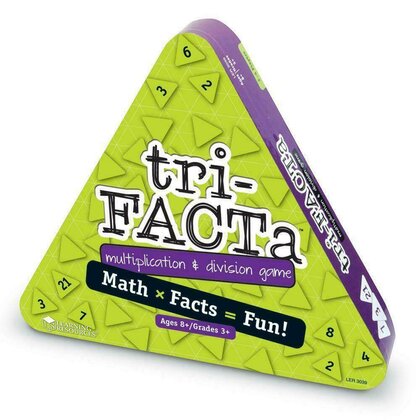 Learning Resources - Joc matematic tri-Facta , Inmultiri si impartiri