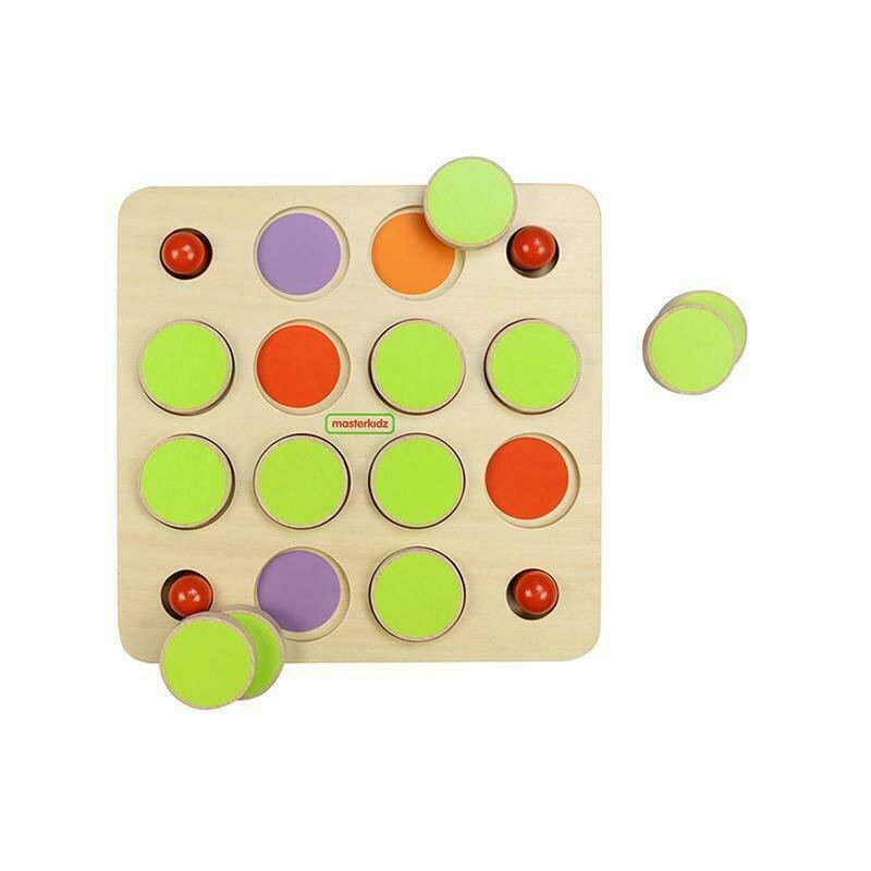 Masterkidz - joc de memorie, din lemn, +3 ani,