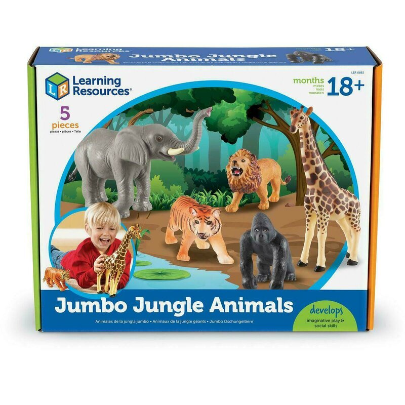 Learning Resources - Joc de rol - Animalute din jungla