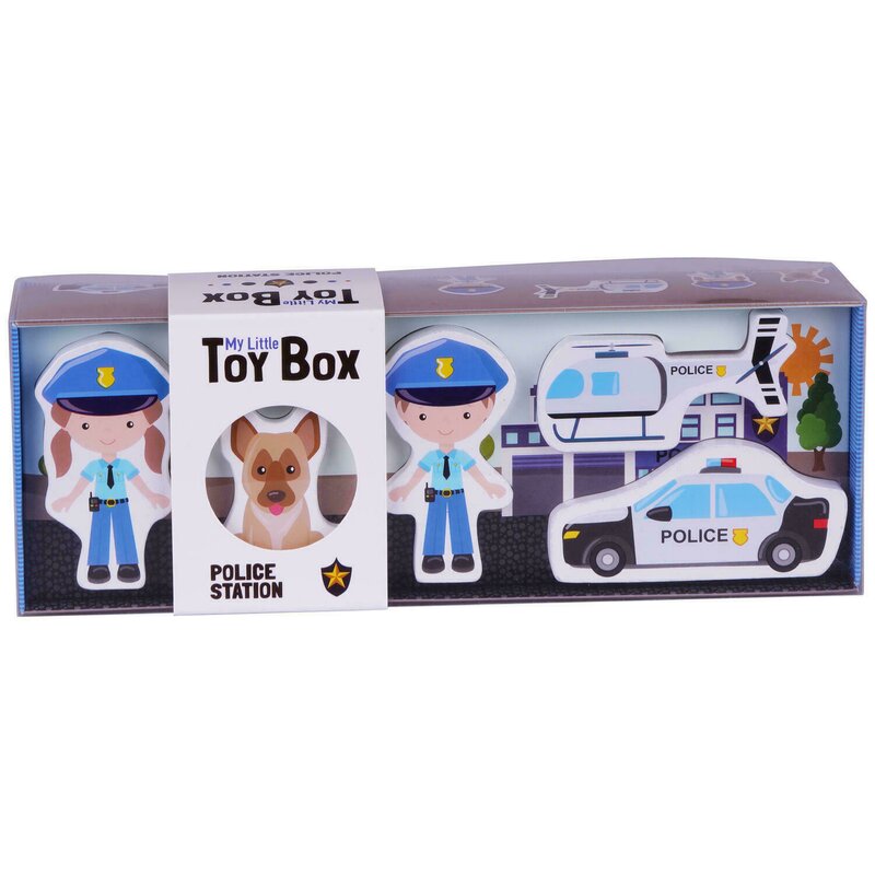 Barbo toys - joc de rol - cutiuta cu politisti