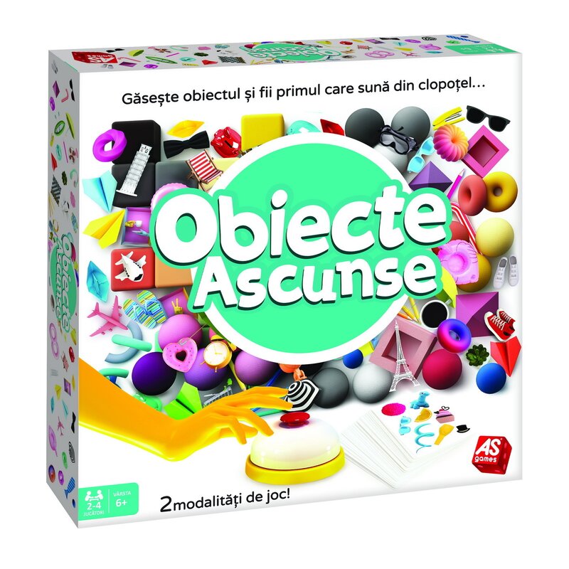 As - joc de societate obiecte ascunse