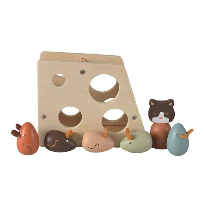 Egmont toys - joc de stivuire cascavalul, pisica si soriceii