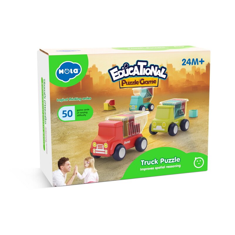 Jucarii bebe - JOC EDUCATIONAL CAMIONUL BUCLUCAS