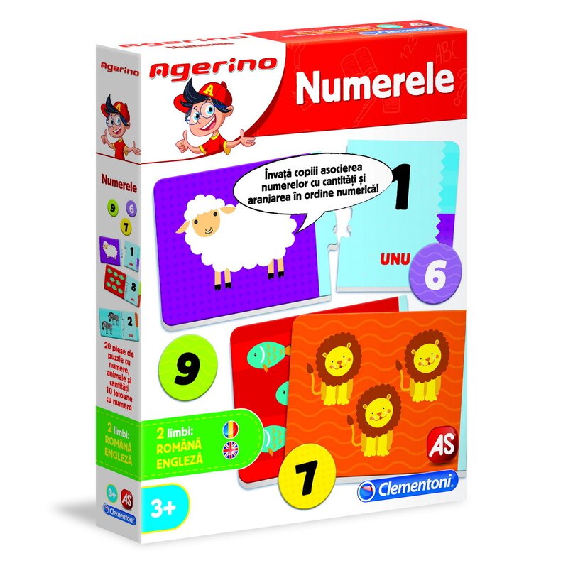 As - joc educativ numerele , agerino