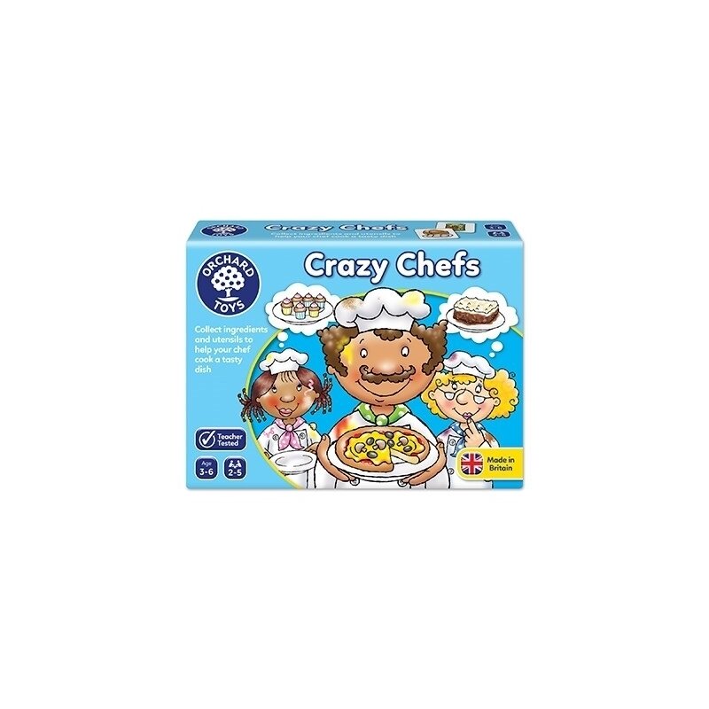 Orchard toys - joc educativ bucatarii nazdravani - crazy chefs