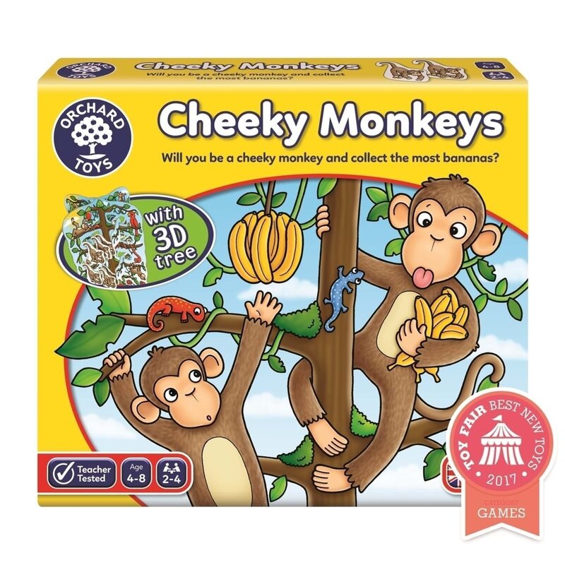 Orchard toys - joc educativ cheeky monkeys