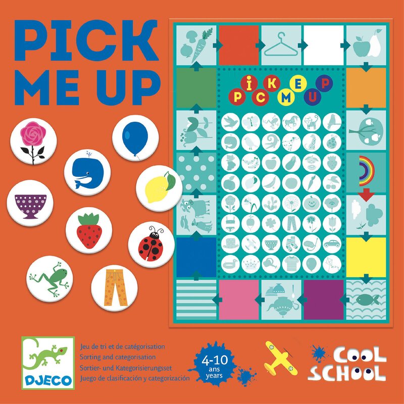 Djeco - Joc educativ , Pick me up- Potriveste piesele