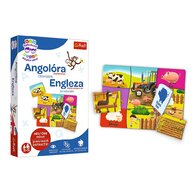 Trefl - Puzzle educativ Engleza pentru prescolari , Puzzle Copii, piese 9, Multicolor