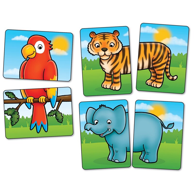 Orchard toys - joc educativ jungla heads and tails