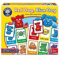 Orchard toys - Joc educativ loto in limba engleza Catelusii - Red dog, blue dog