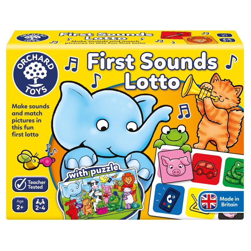 Orchard toys - joc educativ loto primele sunete - first sounds loto