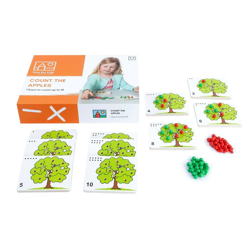 Toys for life - joc educativ numara merele