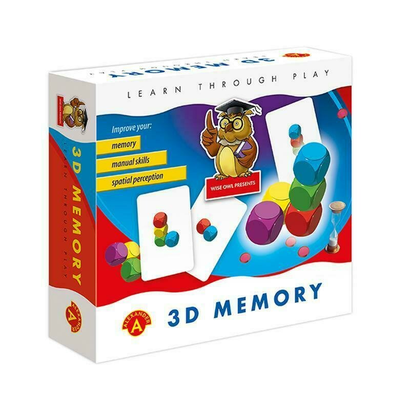 Alexander Games - Joc educativ perceptie spatiala 3D Memory,