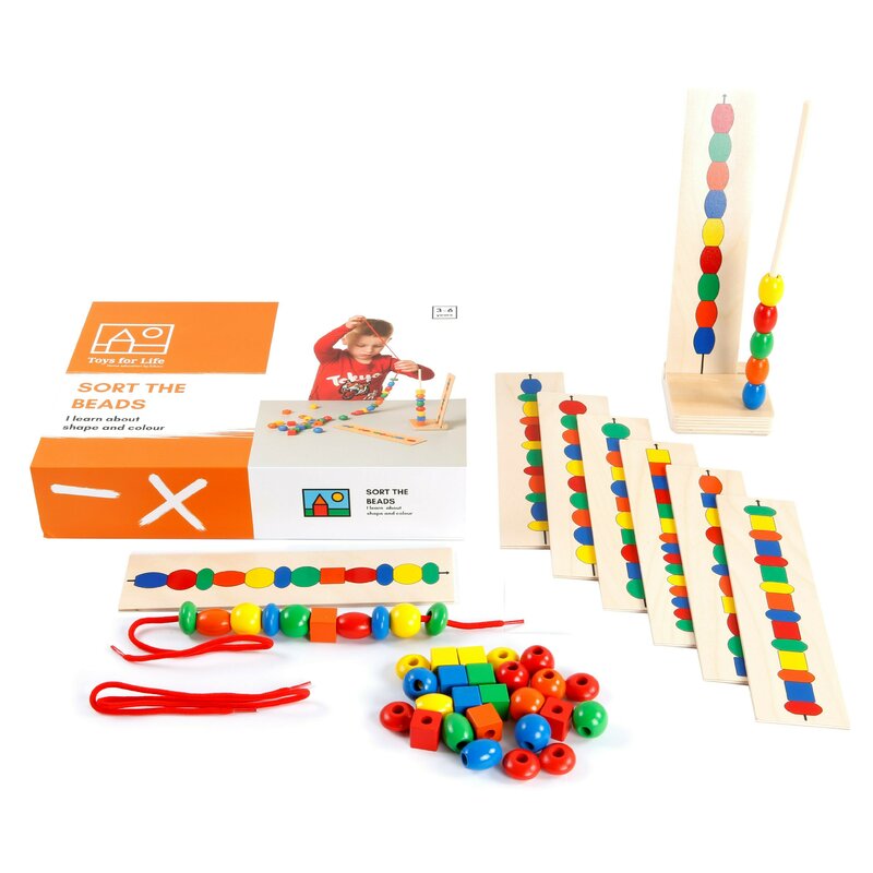 Toys for life - joc educativ sorteaza margelele
