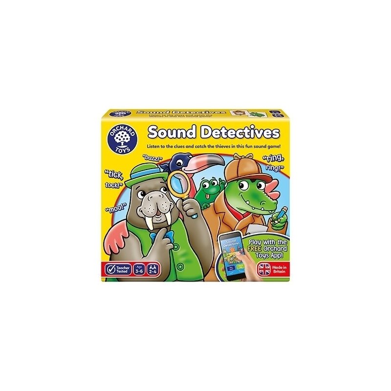 Orchard toys - joc educativ sunetul detectivilor - sound detectives