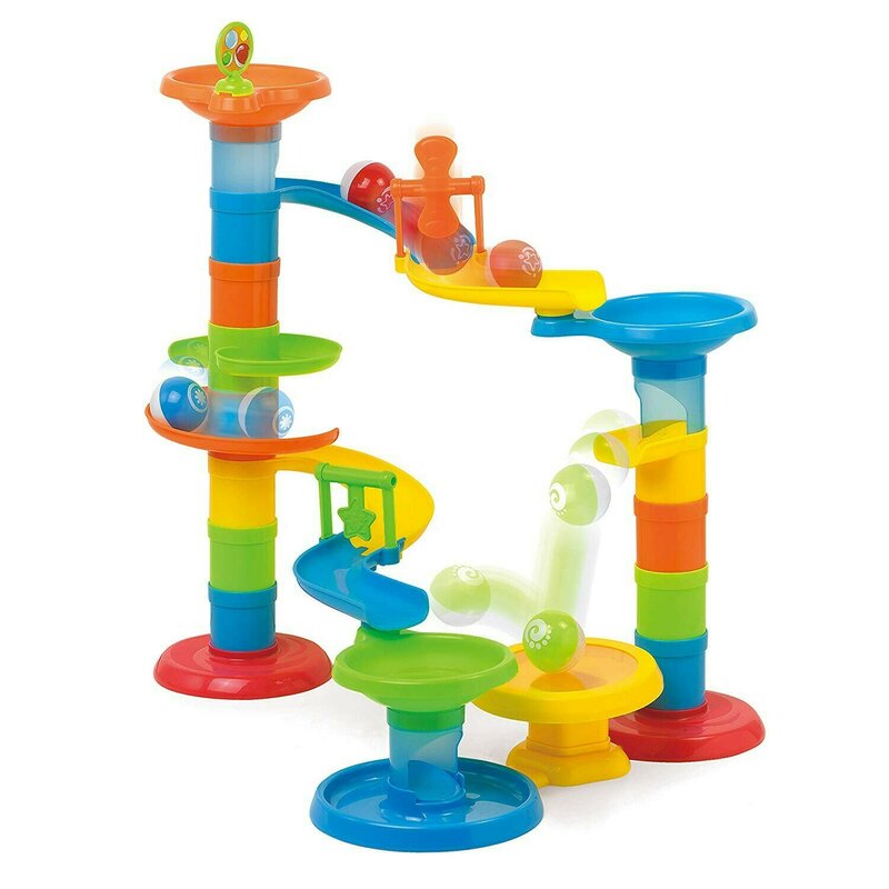 Miniland - set de constructie turnul cu rollercoaster