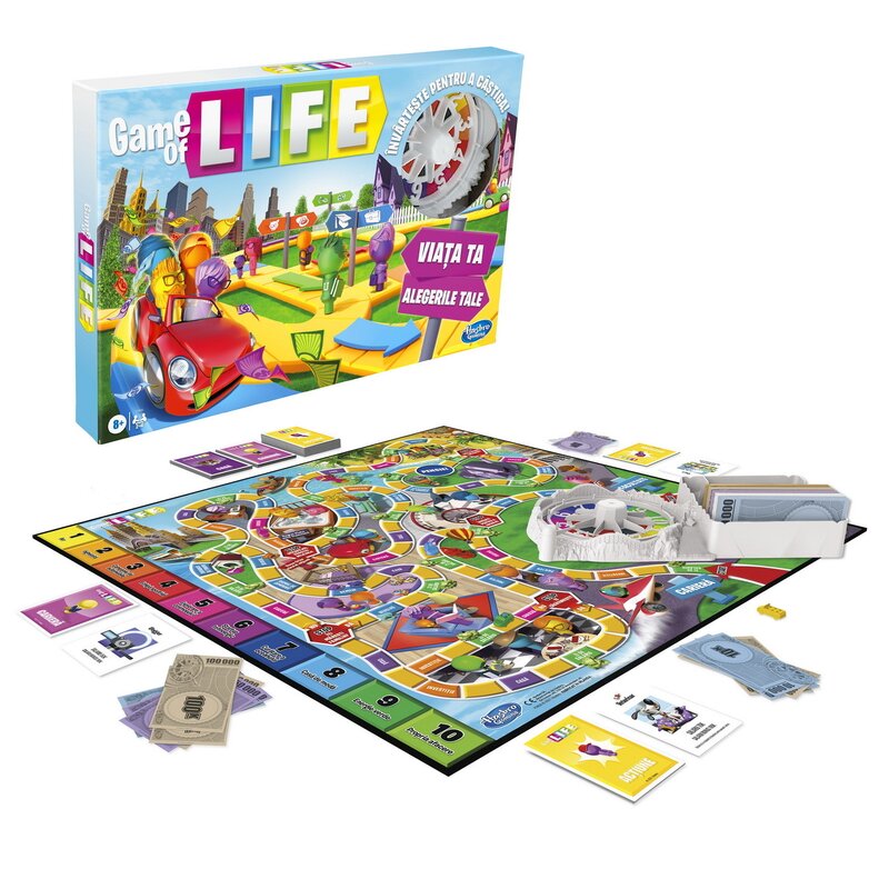 Hasbro - Joc de societate Game Of Life Classic