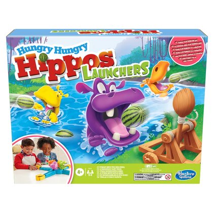 Hasbro - Joc de indemanare Hipopotamii mancaciosi