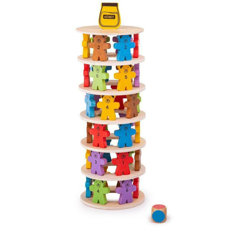 Bigjigs toys - joc de indemanare cursa ursuletilor