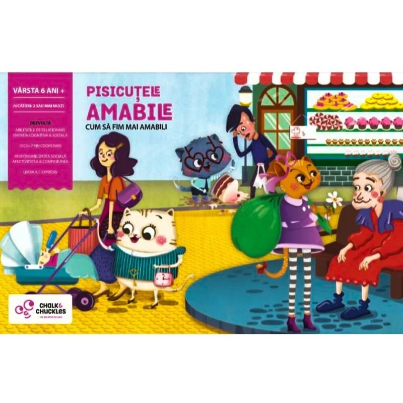 Chalk and chuckles - joc interactiv pisicutele amabile