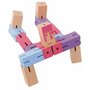 Fridolin - Joc logic 3D puzzle Figurina violet - 3