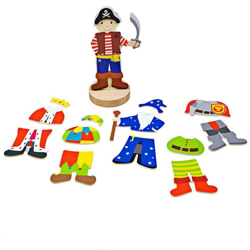 Bigjigs toys - joc magnetic costume de carnaval