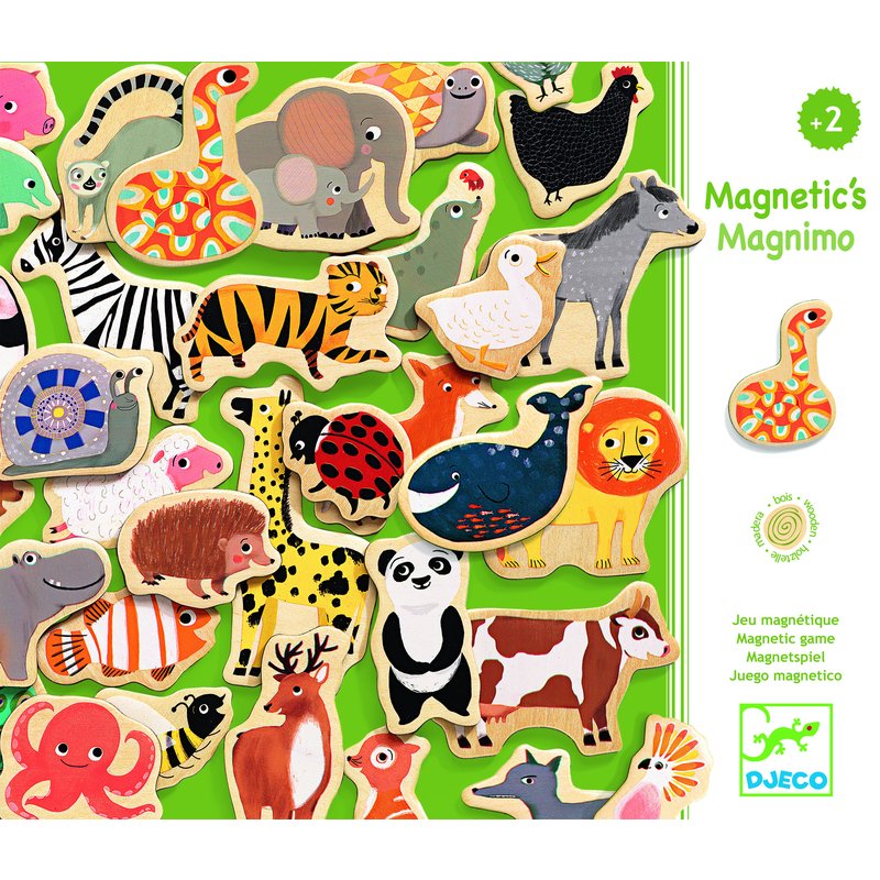 Djeco - joc magnetic cu animale