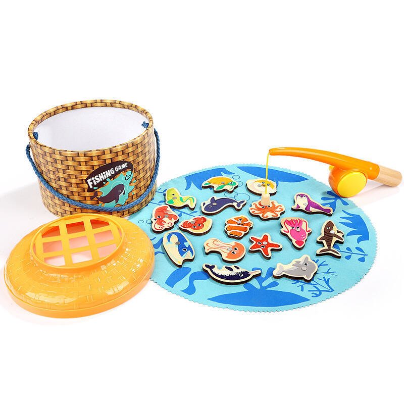Topbright - joc magnetic de pescuit, 20 piese