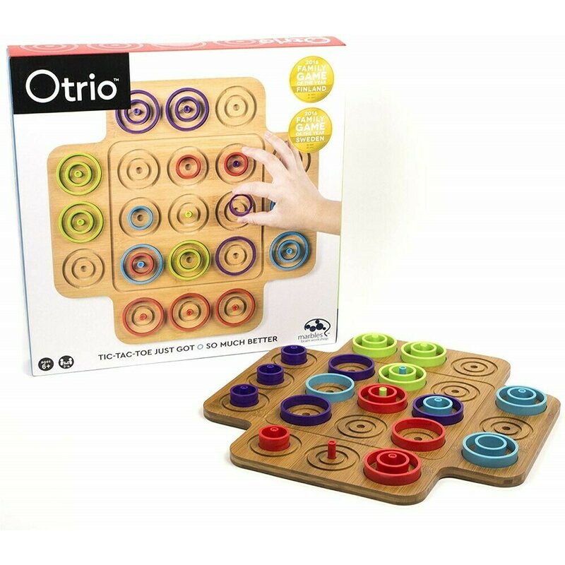 Spin Master - Joc de inteligenta Marbles Otrio , Deluxe edition, Multicolor