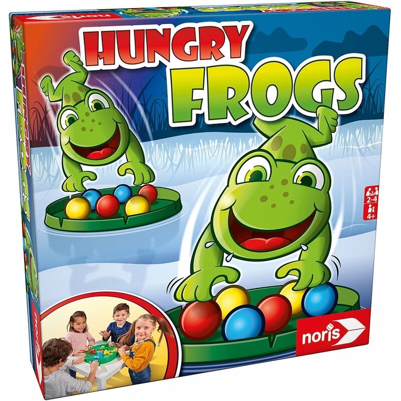 Noris - joc de indemanare hungry frogs